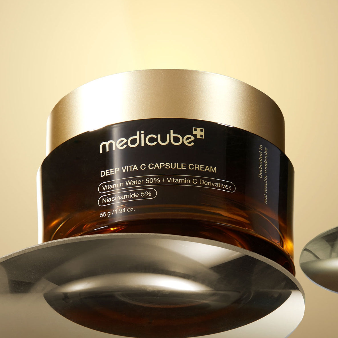 Say Goodbye to Acne Scars, Dark Spots & Fine Lines. Medicube Deep Vita C Capsule Cream