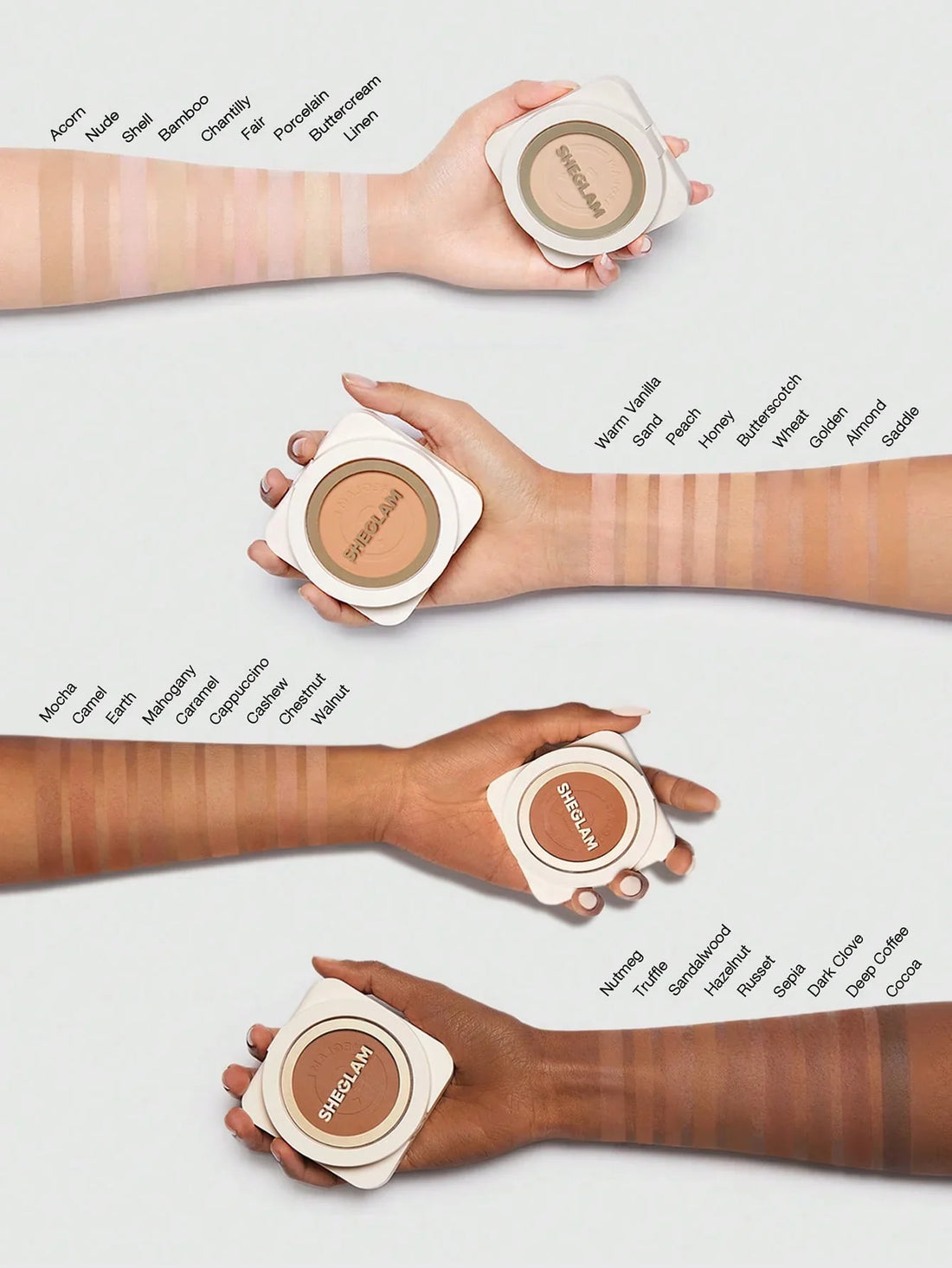 Sheglam linen acorn powder