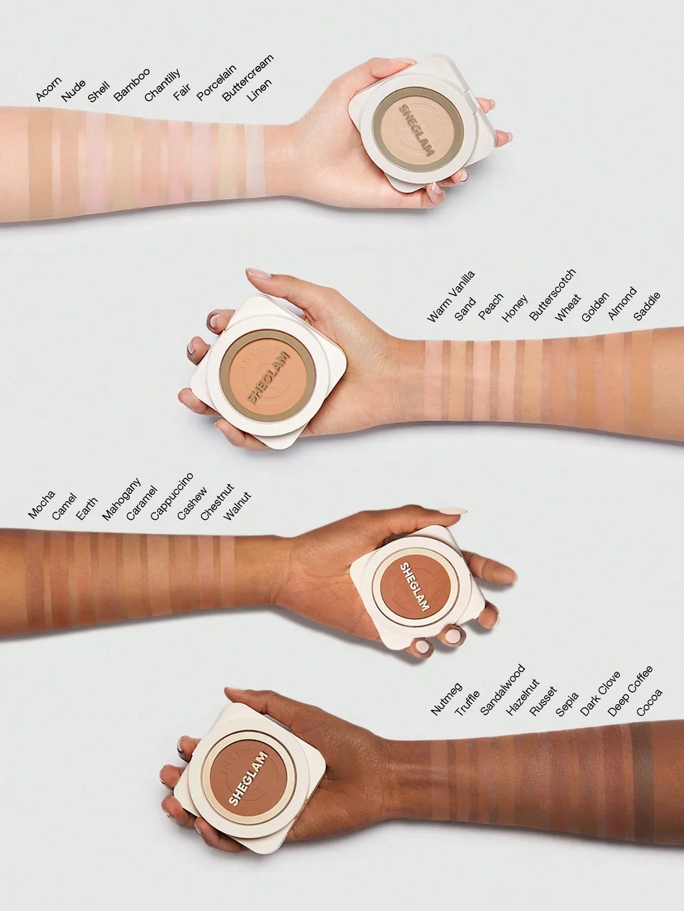 Sheglam linen acorn powder