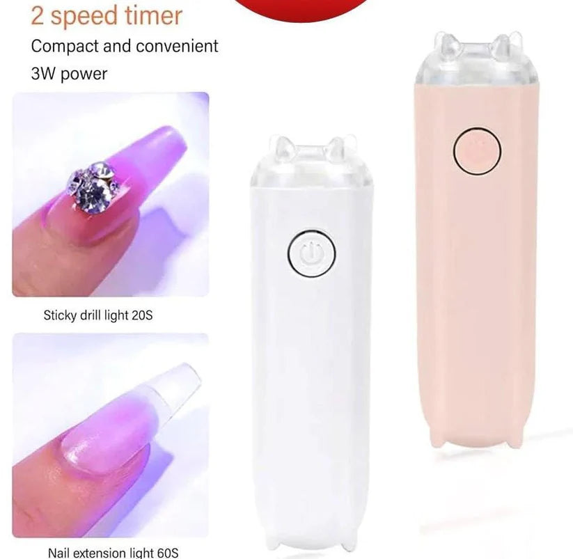 Ultraviolet light pen for nails