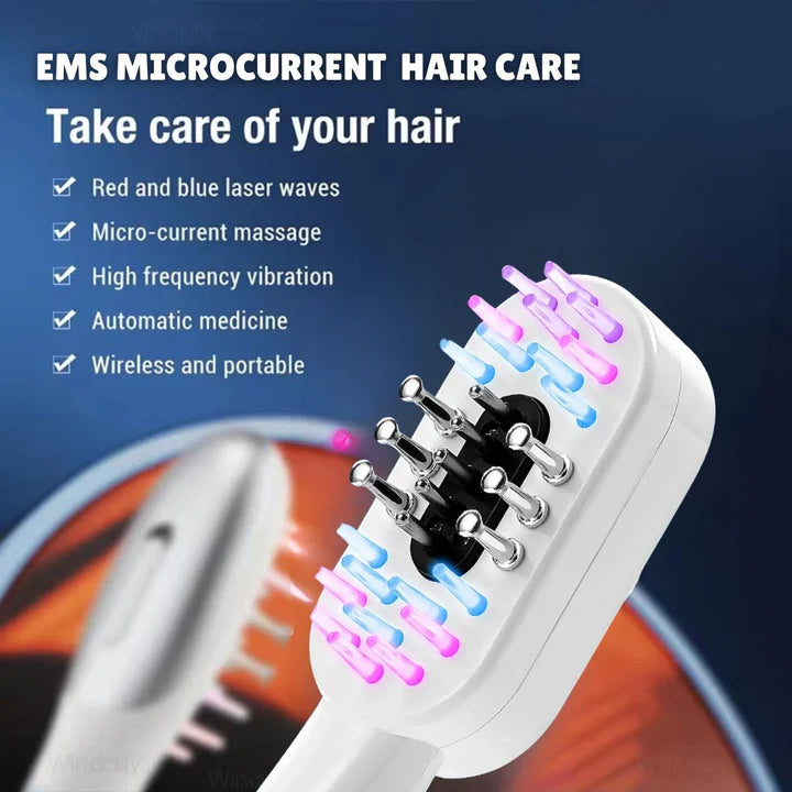 Electric Scalp &amp; Hair Care – EMS, LED Therapy