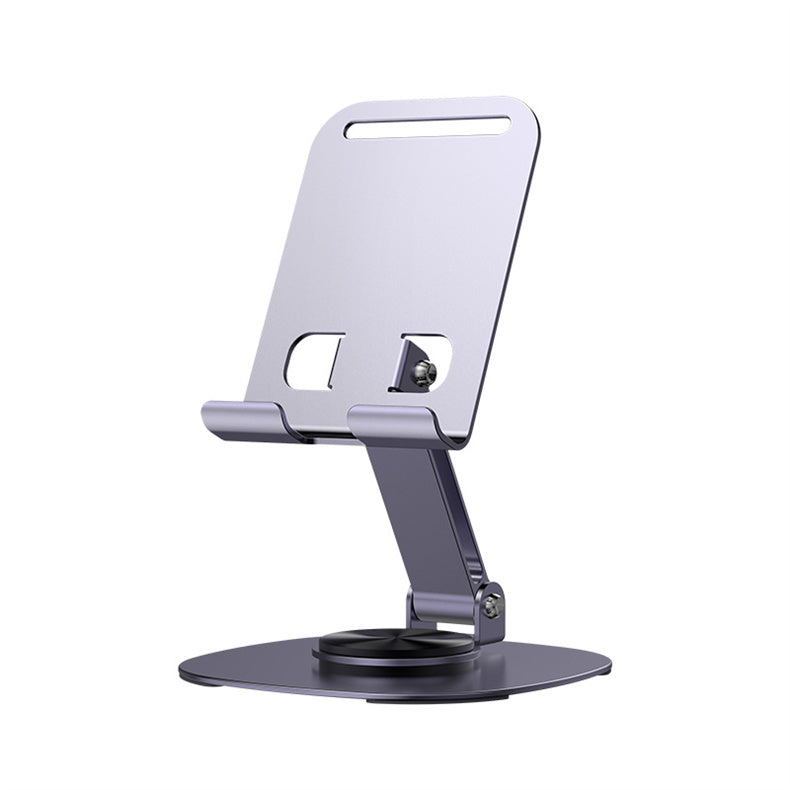 Foldable Cell Phone Stand for Desk 360 Rotation