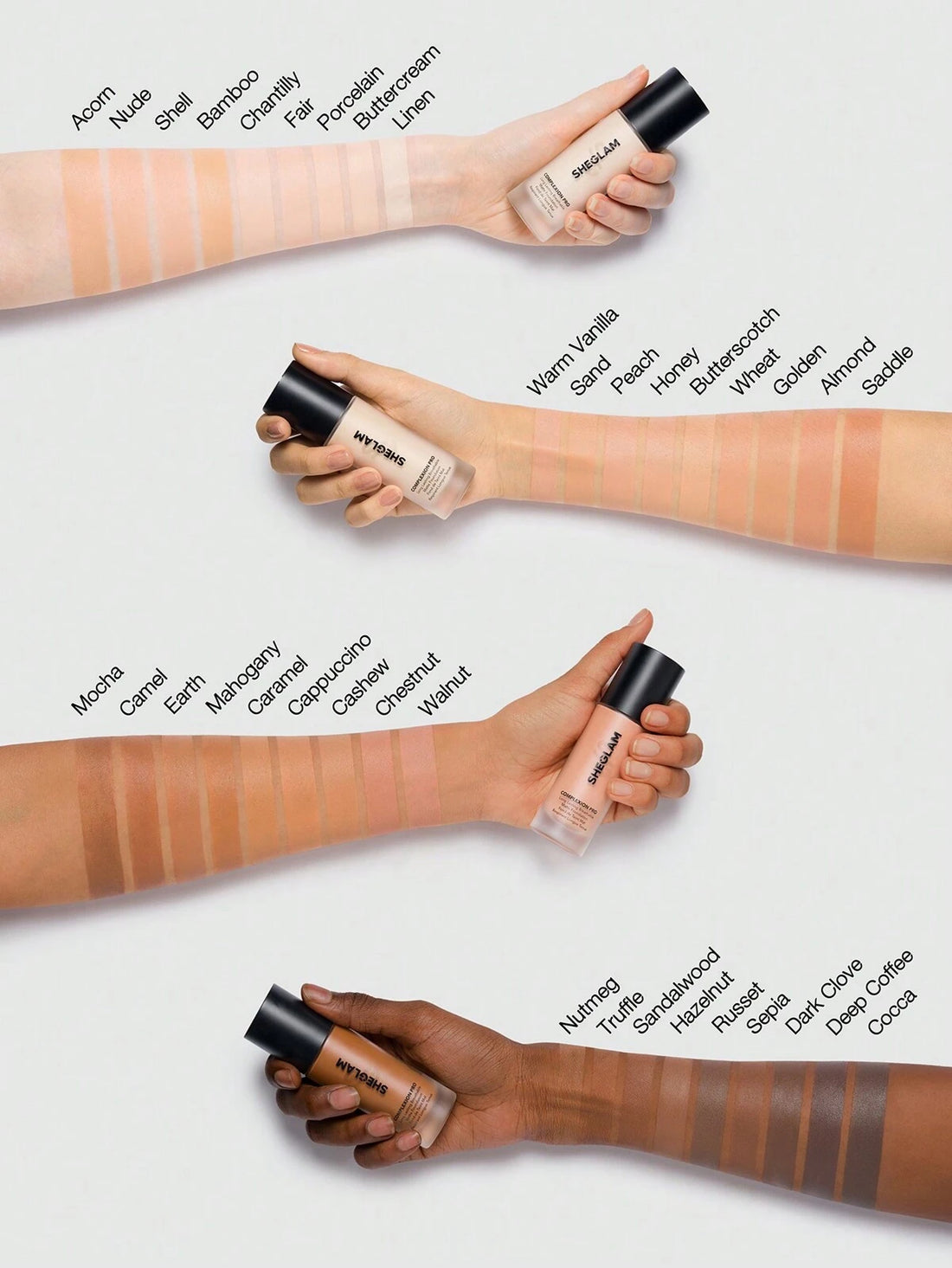 Sheglam Complexion Pro Long Lasting Breathable Matte Foundation