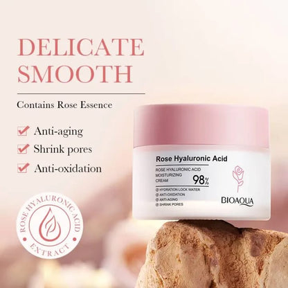 Rose Hyaluronic Acid Moisturizing Cream