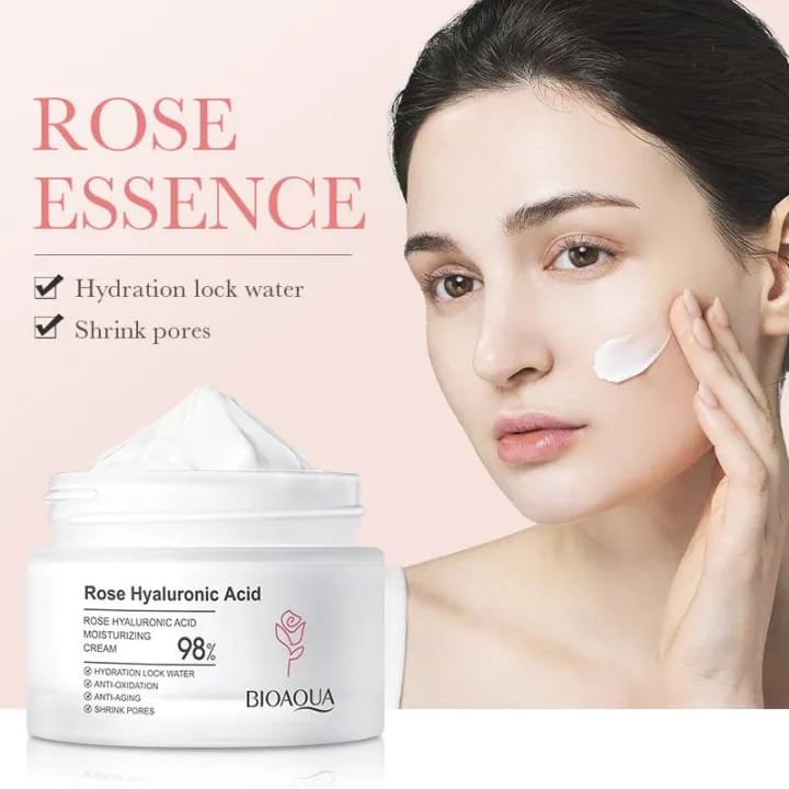 Rose Hyaluronic Acid Moisturizing Cream