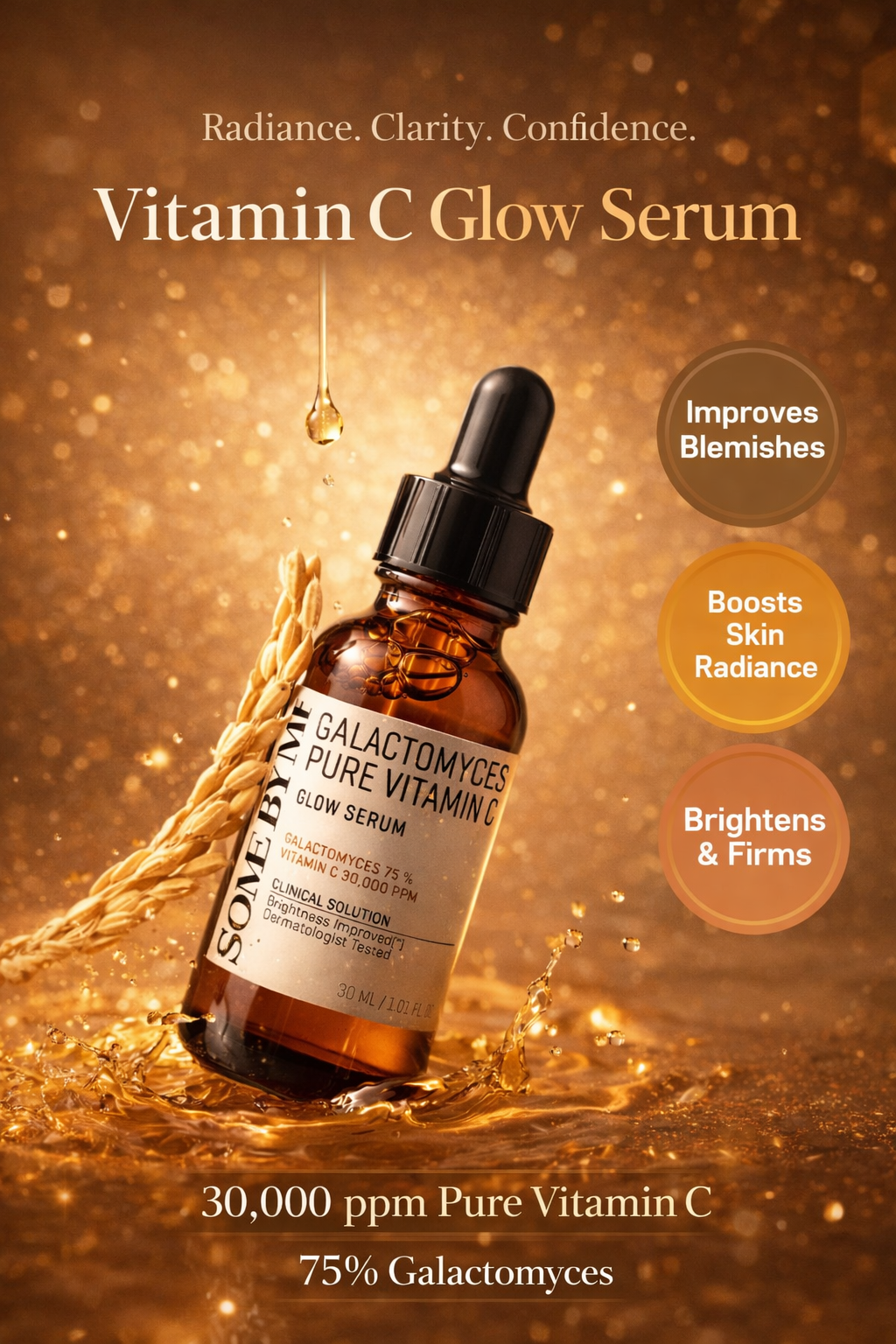 Glow Beyond Ordinary. Vitamin C Facial Oil
