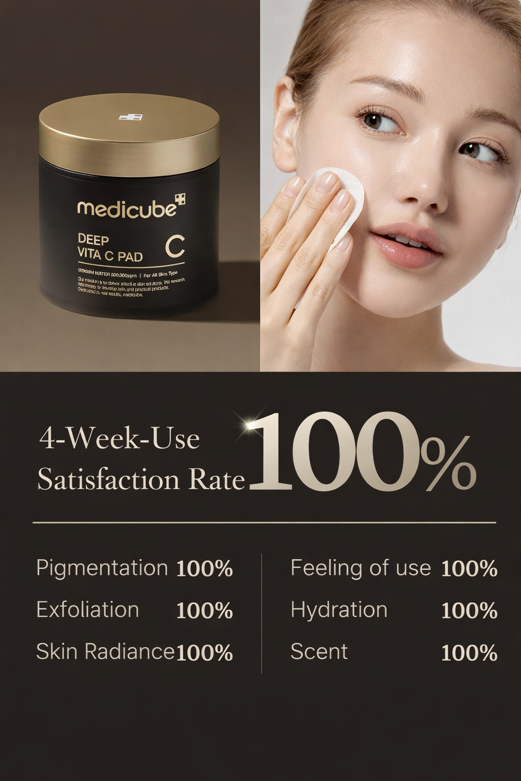 Say Goodbye to Acne Scars, Dark Spots &amp; Fine Lines. Medicube Deep Vita C Capsule Cream